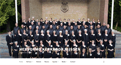 Desktop Screenshot of hervormdkerkkoor.nl